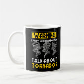 Tornado Meteoroloog Weather Forecaster Koffiemok (Links)