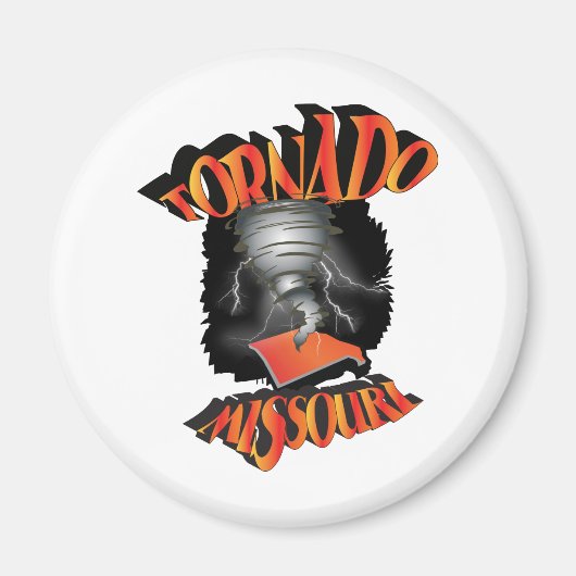 Tornado Missouri Magneet (Voorkant)