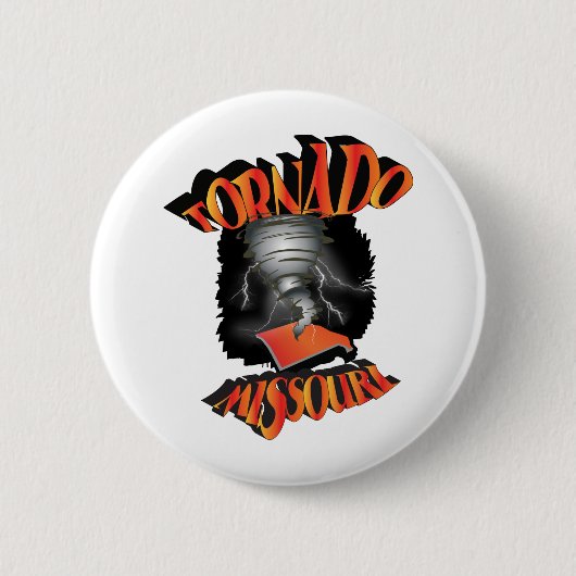 Tornado Missouri Ronde Button 5,7 Cm (Voorkant)