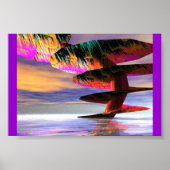 Tornado Ocean Poster (Voorkant)