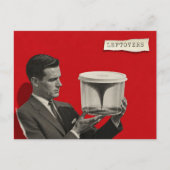 tornado overblijfselen retro surreal collage briefkaart (Voorkant)