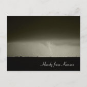 Tornado Post Card Briefkaart (Voorkant)