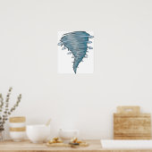 Tornado Poster (Keuken)