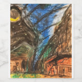 Tornado Rage Wijnlabel Wijn Etiket (Enkel label)