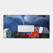 Tornado Red Barn Storm Extreme Weather Bureaumat (Keyboard & Muis)