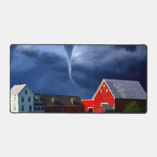 Tornado Red Barn Storm Extreme Weather Bureaumat