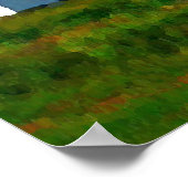 Tornado Red Barn Storm Extreme Weather Poster (Hoek)