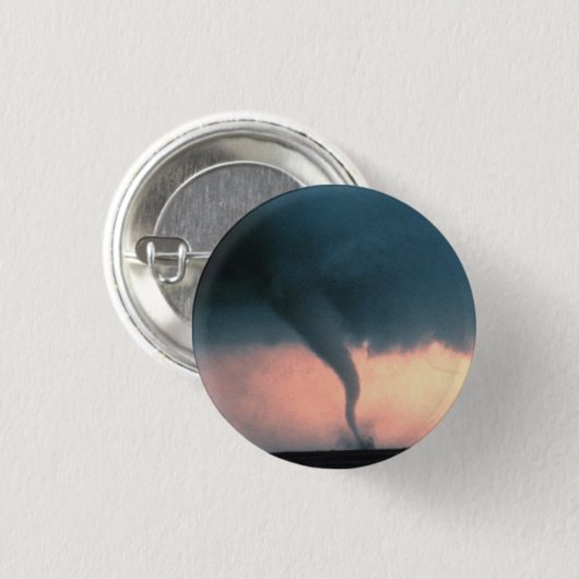 Tornado Ronde Button 3,2 Cm (Voorkant /achterkant)
