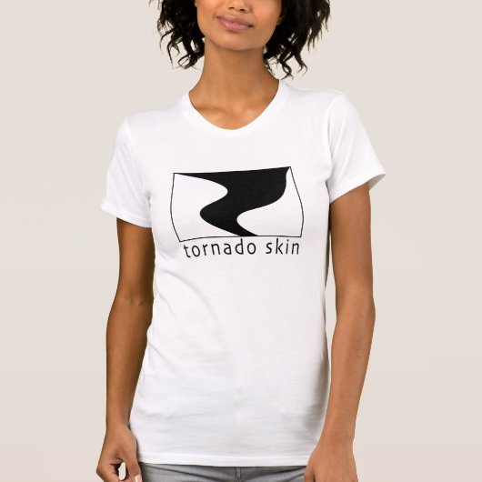 Tornado Skin T-Shirt voor vrouwen (Voorkant)