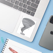 Tornado Sticker (Laptop met iPhone)