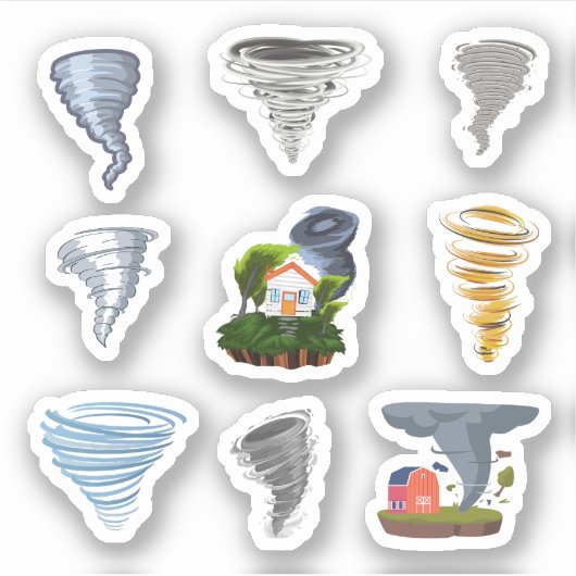 Tornado Stickers (Voorkant)