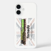 Tornado Stoomtrein Engels Locomotief Case-Mate iPhone Case (Achterkant)