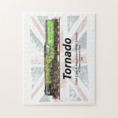 Tornado  Stoomtrein Engels Locomotief Legpuzzel (Verticaal)