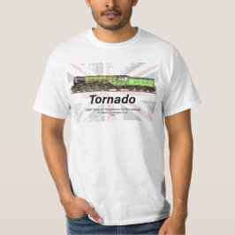 Tornado  Stoomtrein Engels Locomotief T-shirt
