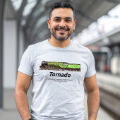 Tornado  Stoomtrein Engels Locomotief T-shirt