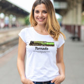 Tornado Stoomtrein Engels Locomotief T-shirt