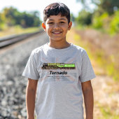Tornado Stoomtrein Engels Locomotief T-shirt