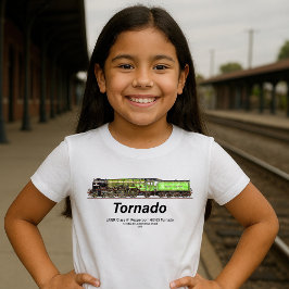 Tornado  Stoomtrein Engels Locomotief T-shirt