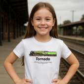 Tornado  Stoomtrein Engels Locomotief T-shirt