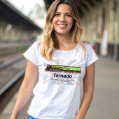 Tornado  Stoomtrein Engels Locomotief T-shirt