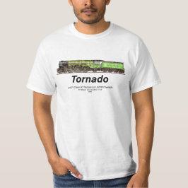 Tornado  Stoomtrein Engels Locomotief T-shirt