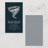 Tornado - Storm Chaser Design, Meteoroloog Visitekaartje (Voorkant / Achterkant)