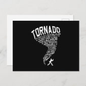 Tornado Storm Chaser Hurricane Wind Weather Gift Briefkaart (Voorkant / Achterkant)
