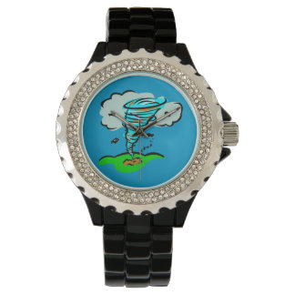 Tornado Storm Chaser Weer Twister Horloge