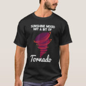 Tornado Storm Hurricane Weather Meteorologist Torn T-shirt (Voorkant)