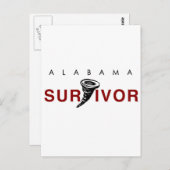 Tornado Survivor Briefkaart (Voorkant / Achterkant)