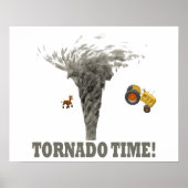 TORNADO-TIJD POSTER (Voorkant)