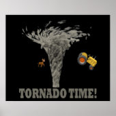 TORNADO-TIJD POSTER (Voorkant)