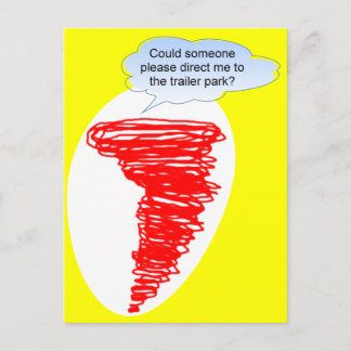 Tornado Trailer Park Briefkaart