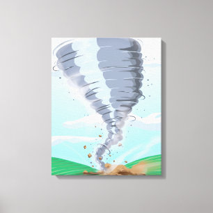 Tornado Twister Canvas Afdruk