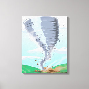 Tornado Twister Canvas Afdruk