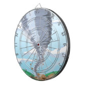 Tornado Twister Dartbord (Voorkant Rechts)