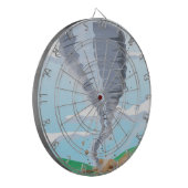 Tornado Twister Dartbord (Voorkant Links)