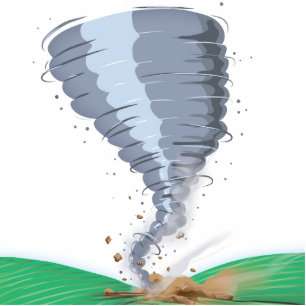 Tornado Twister Fotobeeldje Magneet