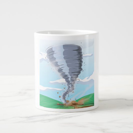 Tornado Twister Grote Koffiekop (Voorkant)