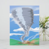 Tornado Twister Kaart (Staand voorkant)