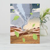 Tornado Twister Kaart (Staand voorkant)