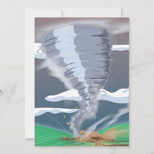 Tornado Twister Kaart (Voorkant)
