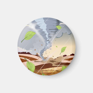 Tornado Twister Magneet