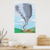 Tornado Twister Poster (Keuken)