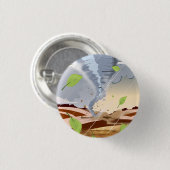 Tornado Twister Ronde Button 3,2 Cm (Voorkant /achterkant)