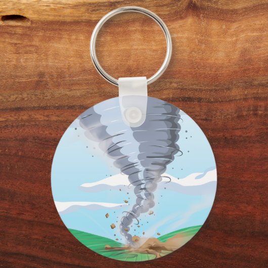 Tornado Twister Sleutelhanger (Voorkant)