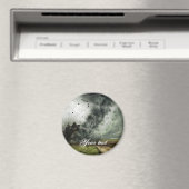 Tornado vernietigende huis storm meteorologie magneet (Insitu (Vaatwasser))