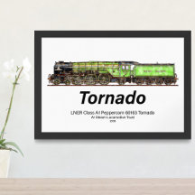 Tornado Vintage Stoomtrein Engelse Locomotief 