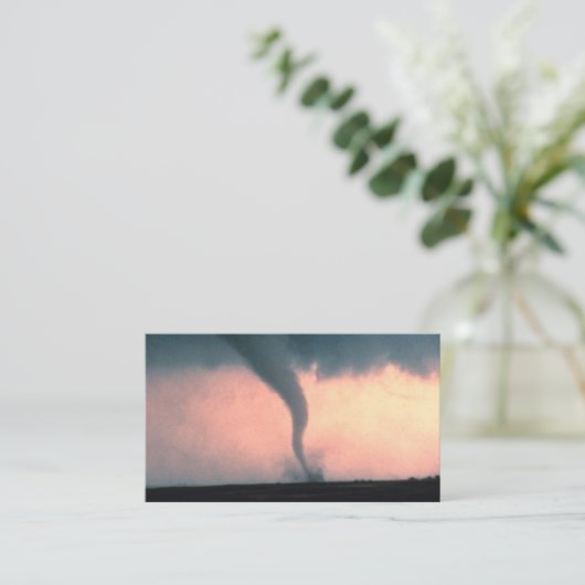 Tornado Visitekaartje (Staand voorkant)