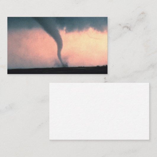 Tornado Visitekaartje (Voorkant / Achterkant)